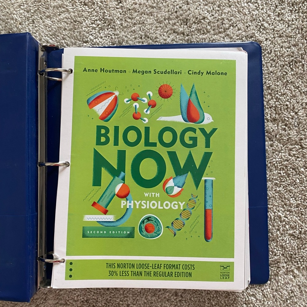 Biology Now with Physiology Textbook